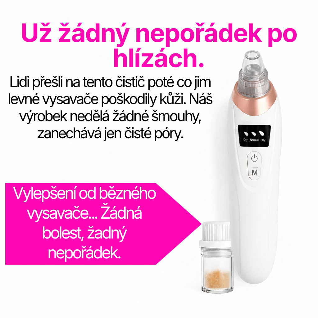 Skinsense™ Vakuový čistič pórů