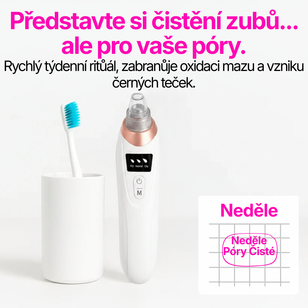 Skinsense™ Vakuový čistič pórů